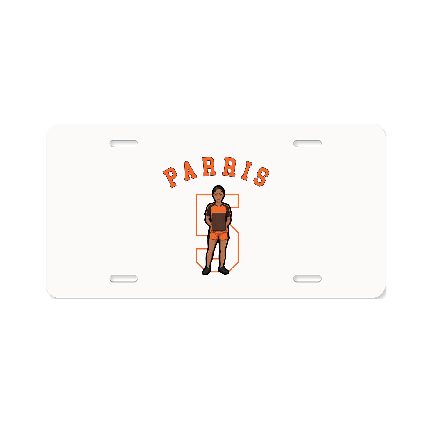 License Plate — Shirsey Arch in Classic