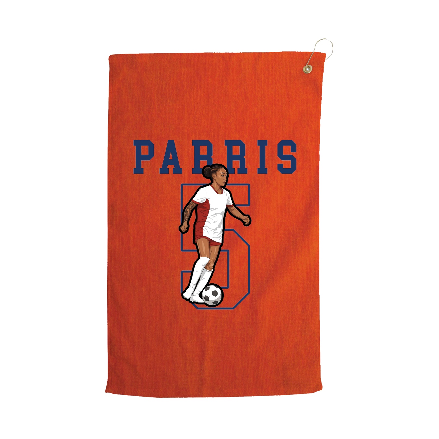 Golf Towel — Shirsey in Orange