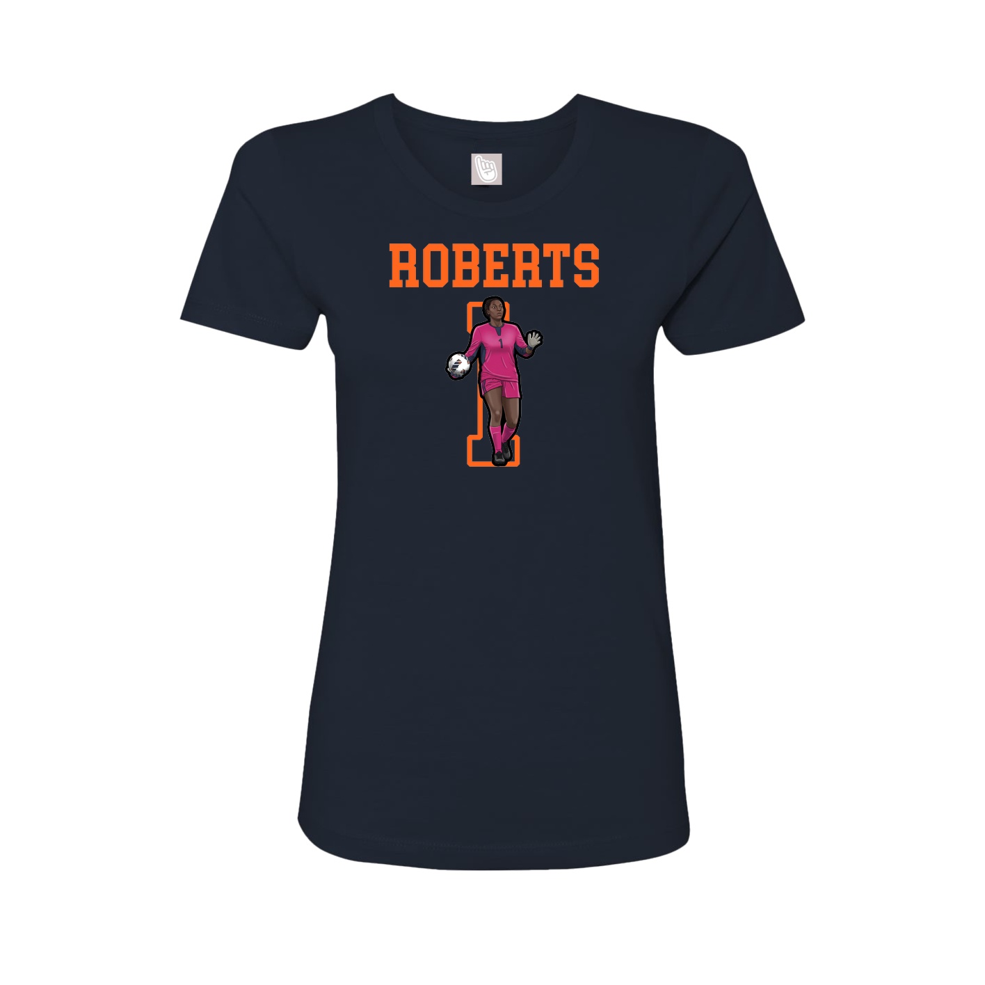 Fitted Women's Tee — Shirsey in Navy