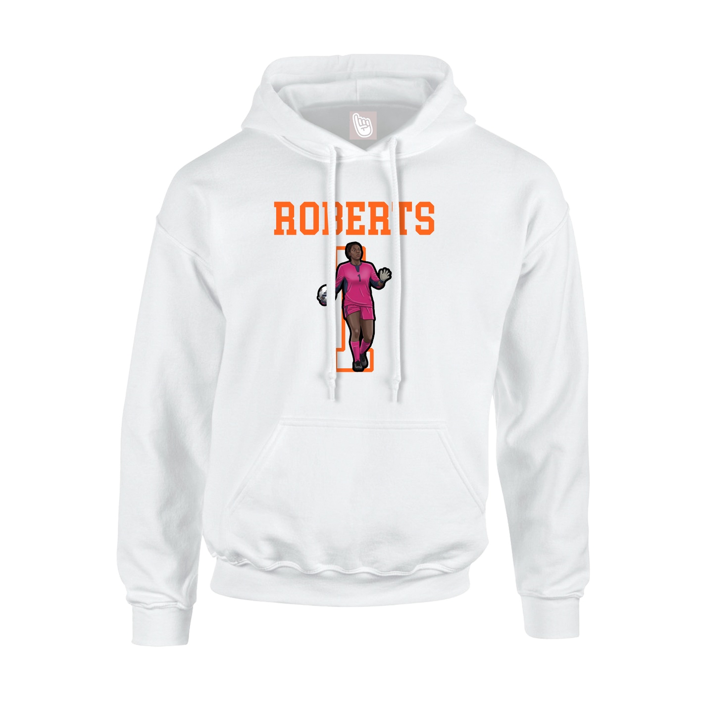 Hoodie — Shirsey in White