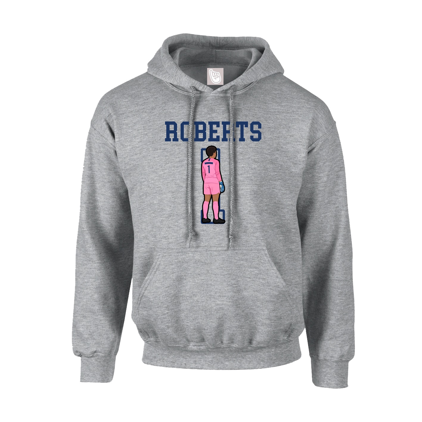 Hoodie — Shirsey in Grey