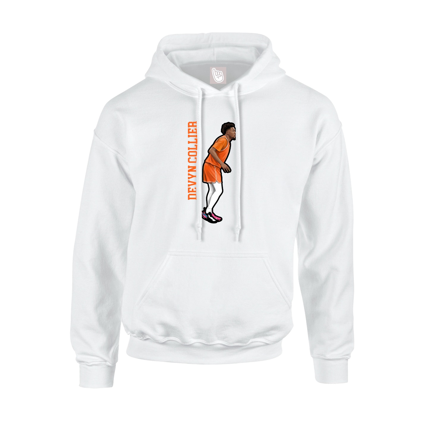 Youth Hoodie — Classic in White