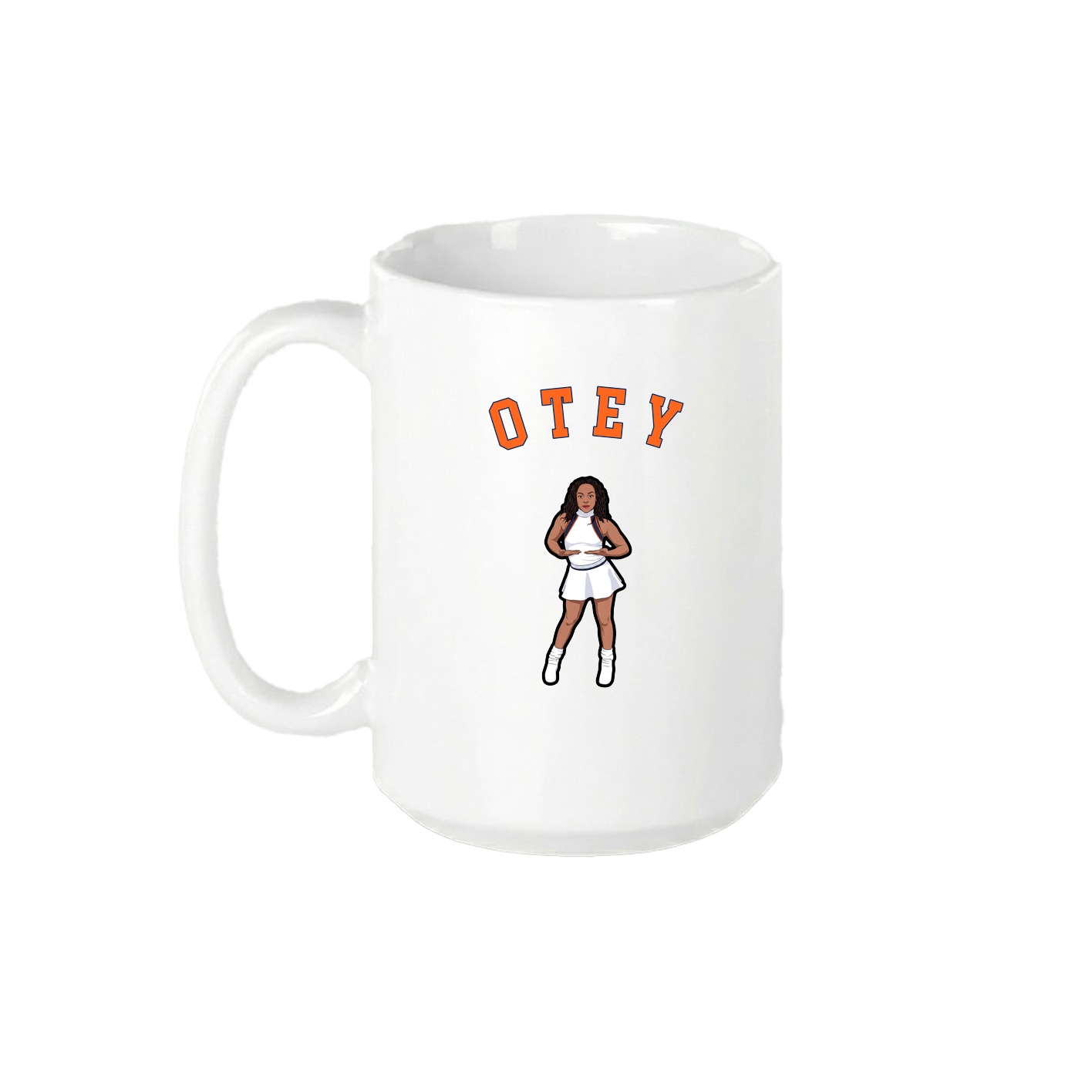 15oz Coffee Mug — Shirsey Arch in White