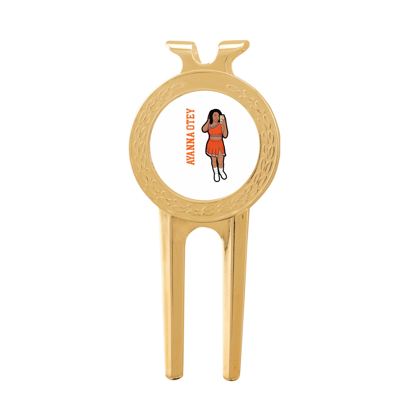 Divot Tool with Ball Marker — Name Vertical in Classic