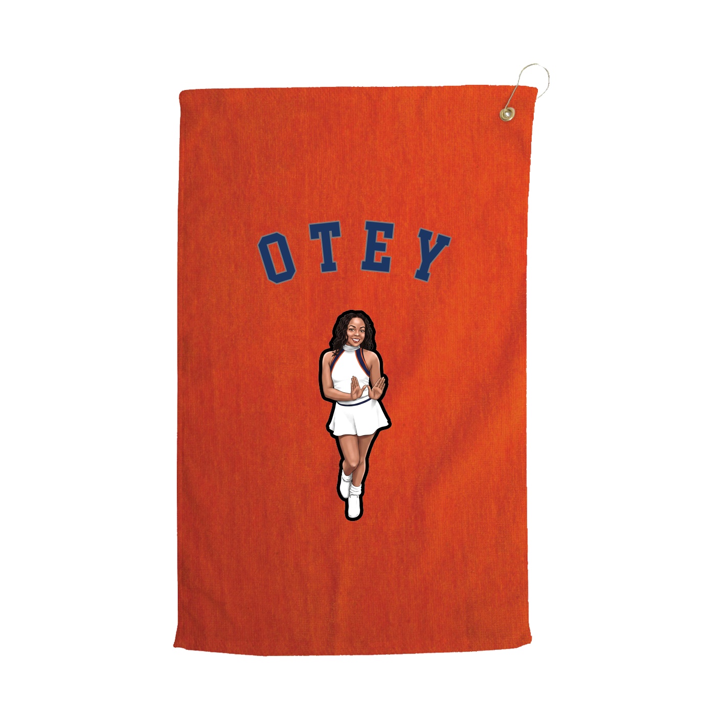 Golf Towel — Shirsey Arch in Orange