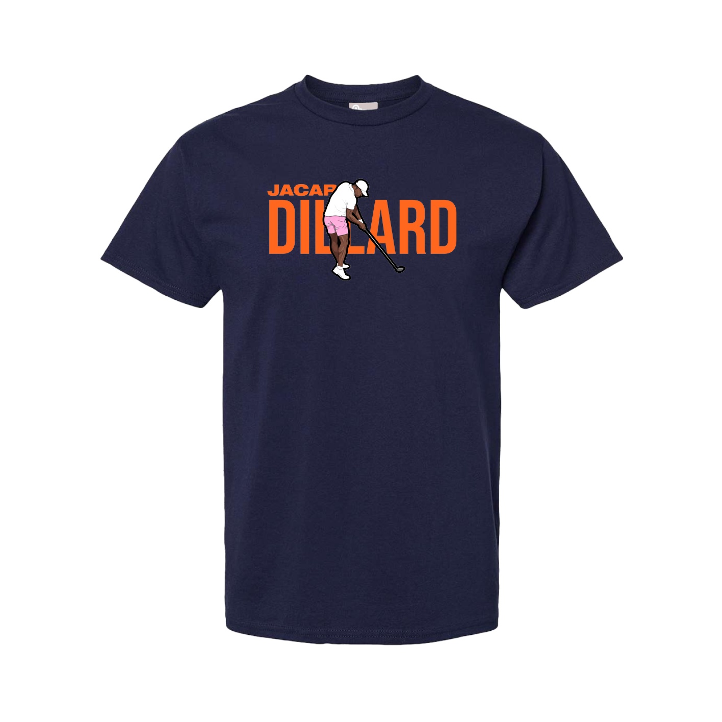 Tee — Player Name in Navy
