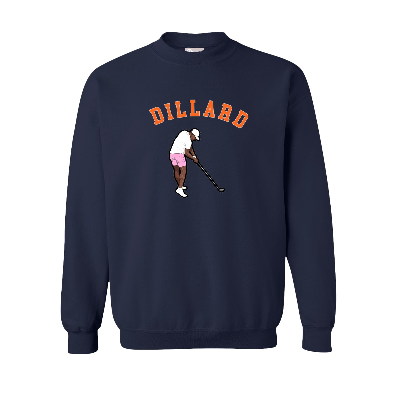 Fleece Crew — Shirsey Arch in Navy