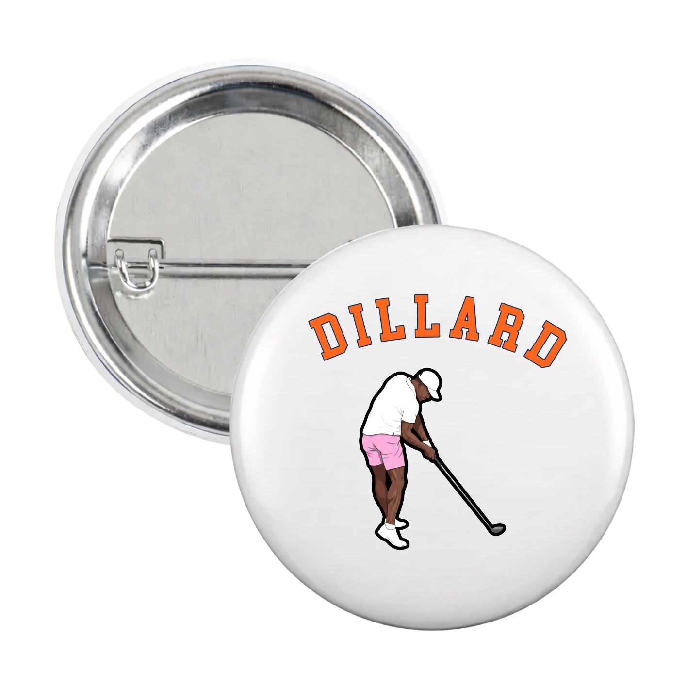 Game Day Button — Shirsey Arch in White