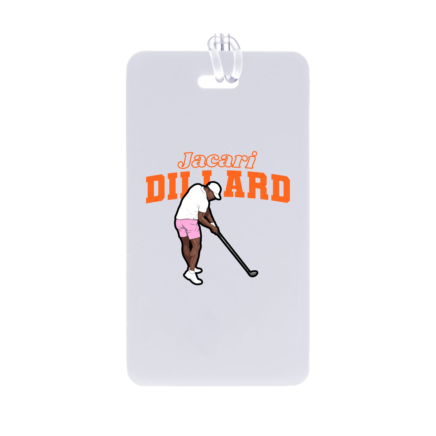 Bag Tag — Name Arch in Classic