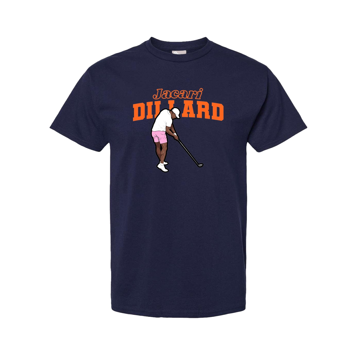 Youth Tee — Name Arch in Navy