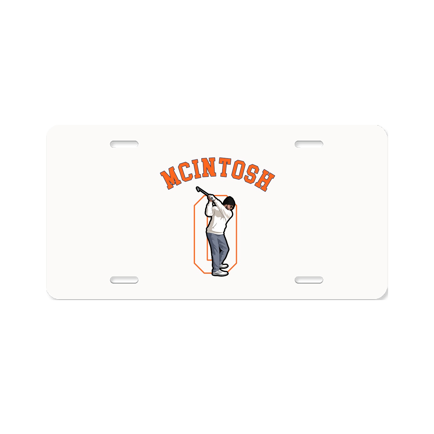License Plate — Shirsey Arch in Classic