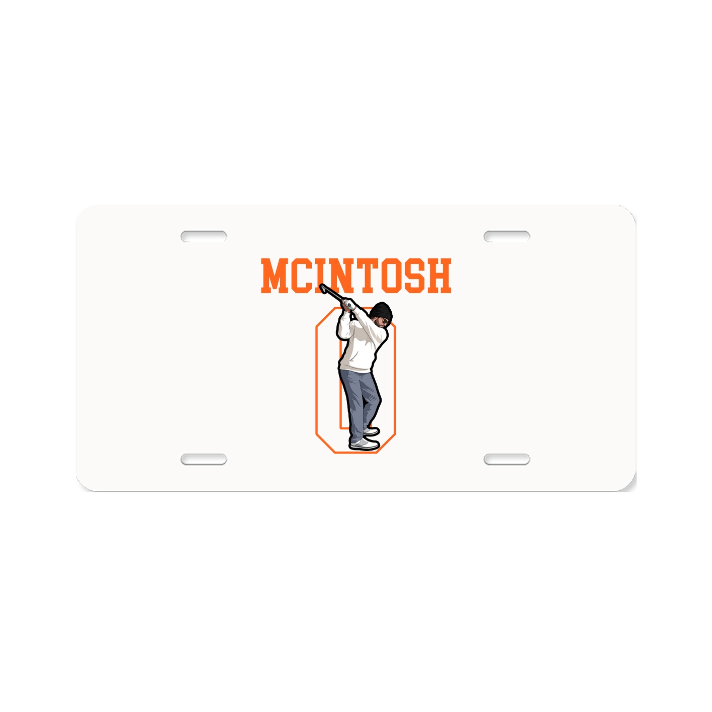License Plate — Shirsey in Classic