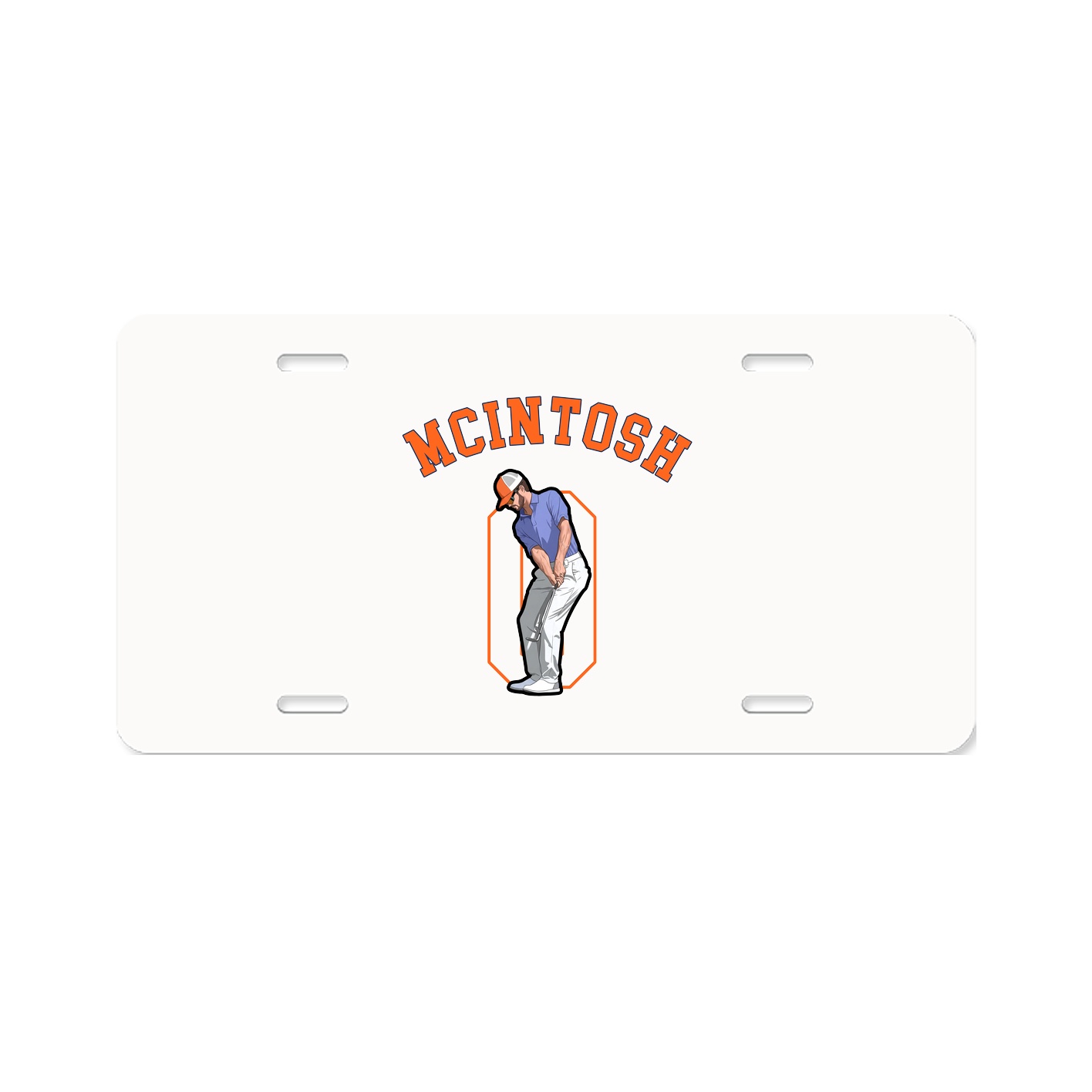 License Plate — Shirsey Arch in Classic