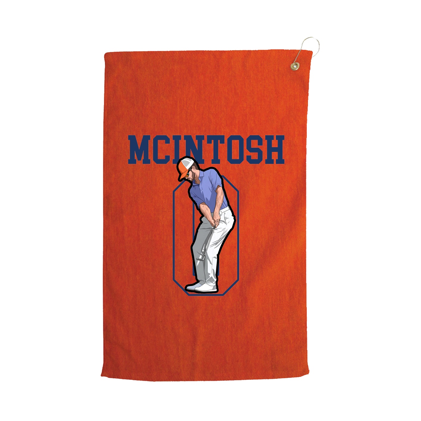 Terry Velour Golf Towel