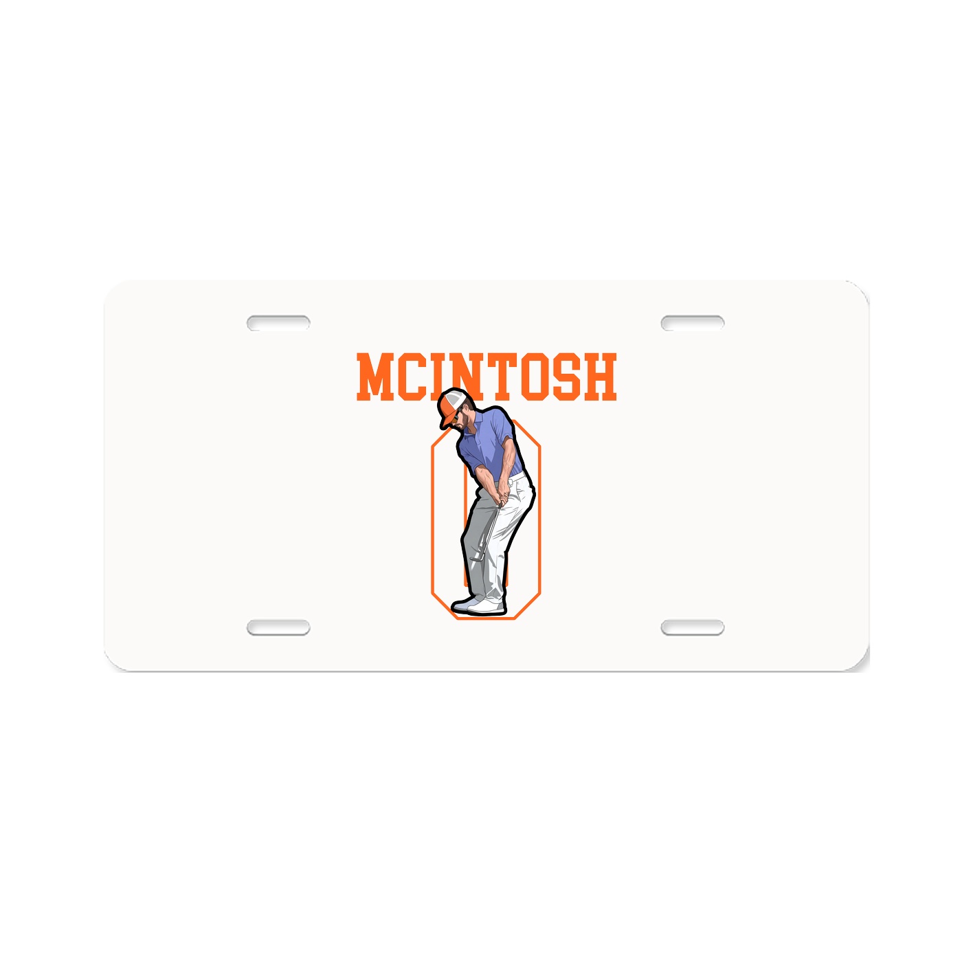 License Plate — Shirsey in Classic