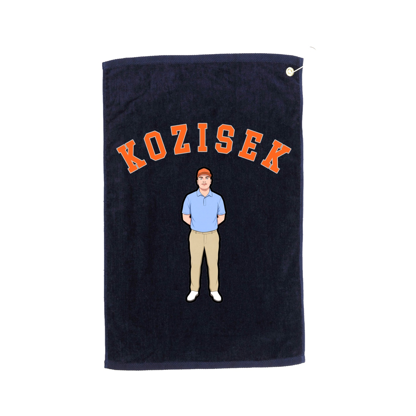 Golf Towel — Shirsey Arch in Navy