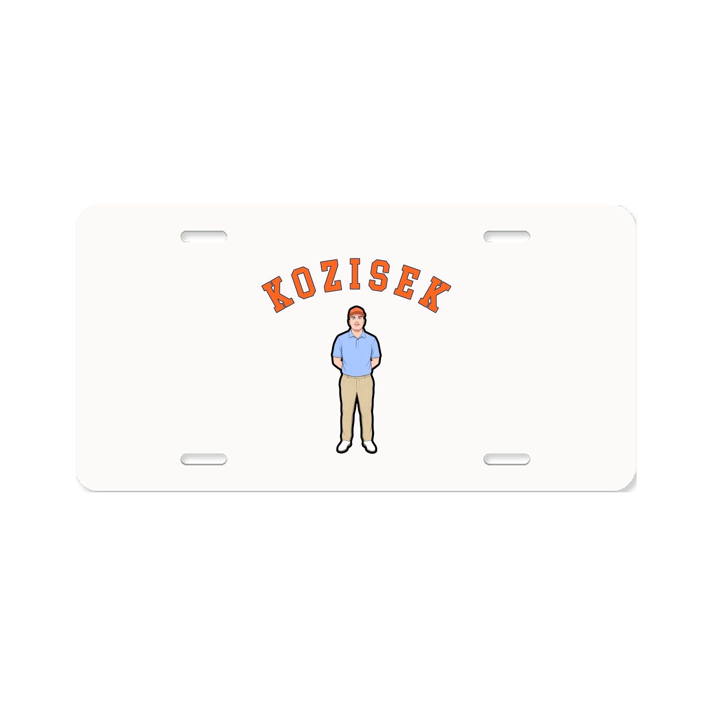 License Plate — Shirsey Arch in Classic