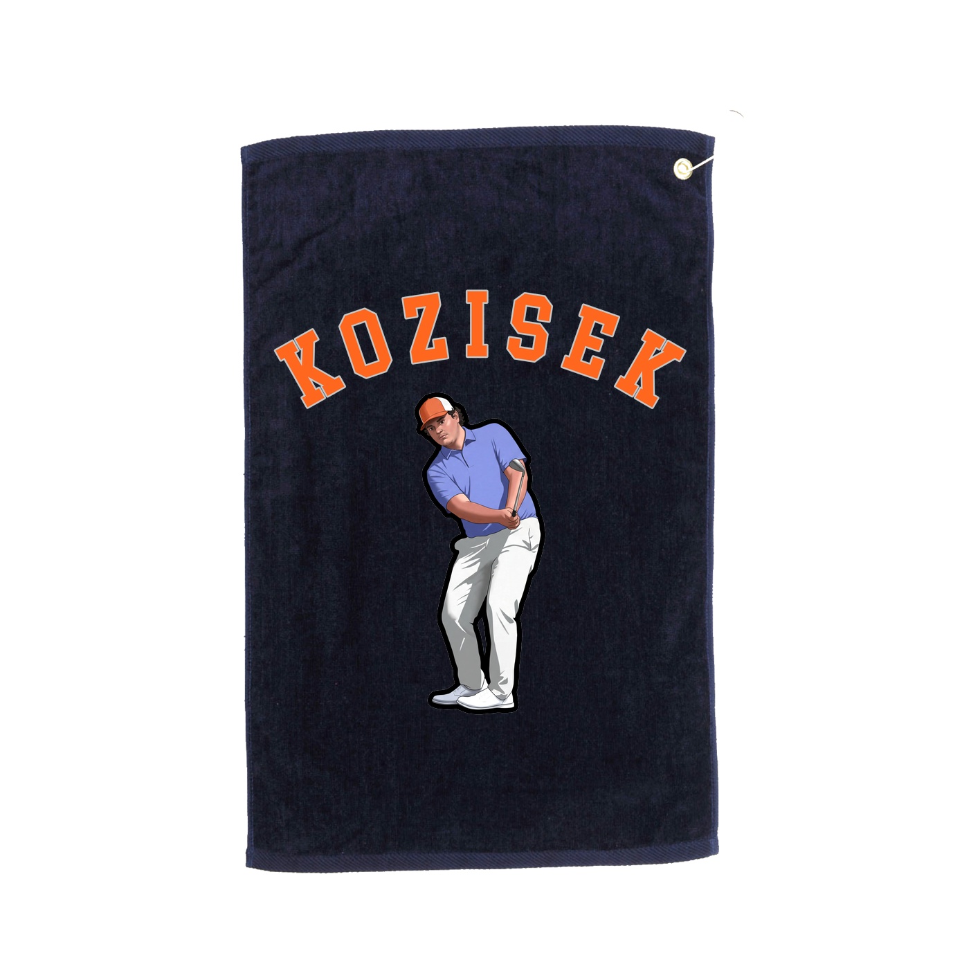 Golf Towel — Shirsey Arch in Navy