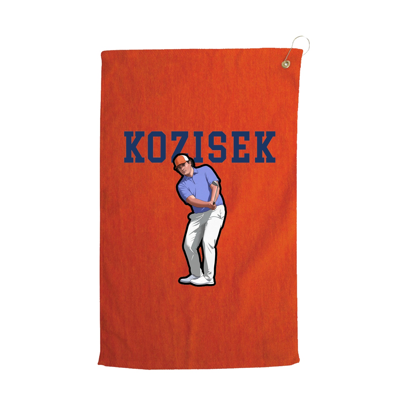 Golf Towel — Shirsey in Orange