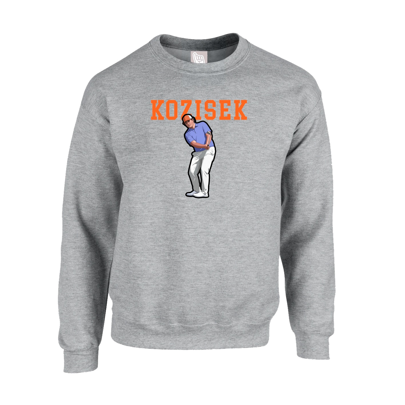 Fleece Crew — Shirsey in Grey