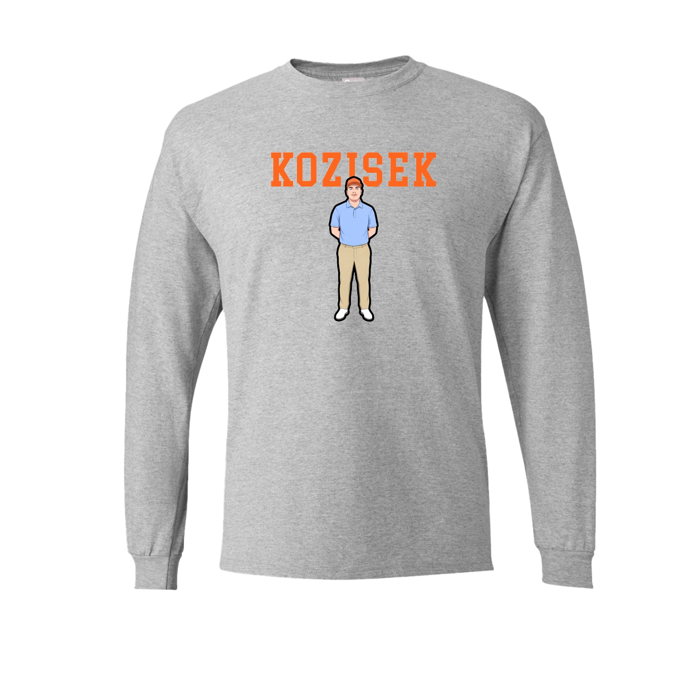 Long Sleeve Tee — Shirsey in Grey