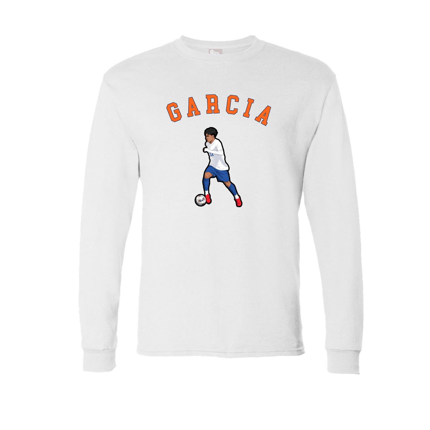 Long Sleeve Tee — Shirsey Arch in White