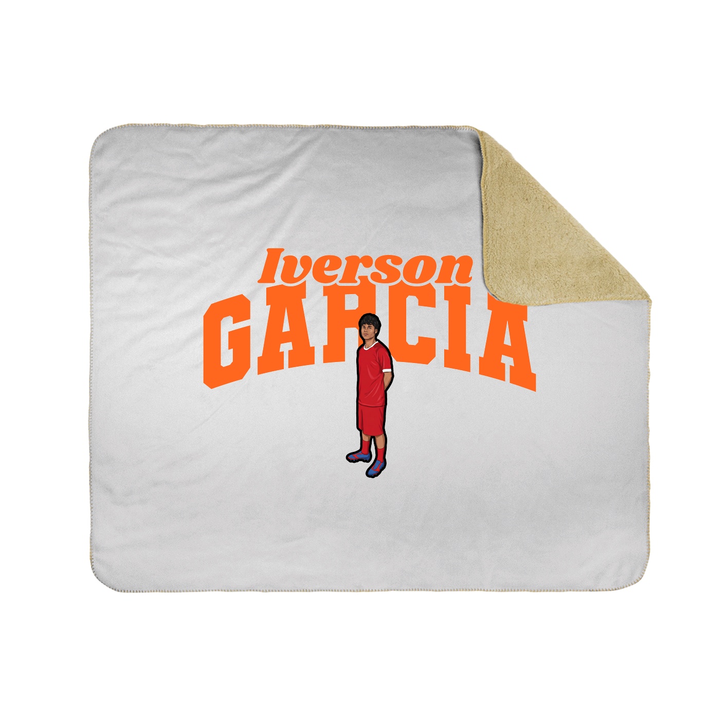 Throw Blanket — Signature Arch in White