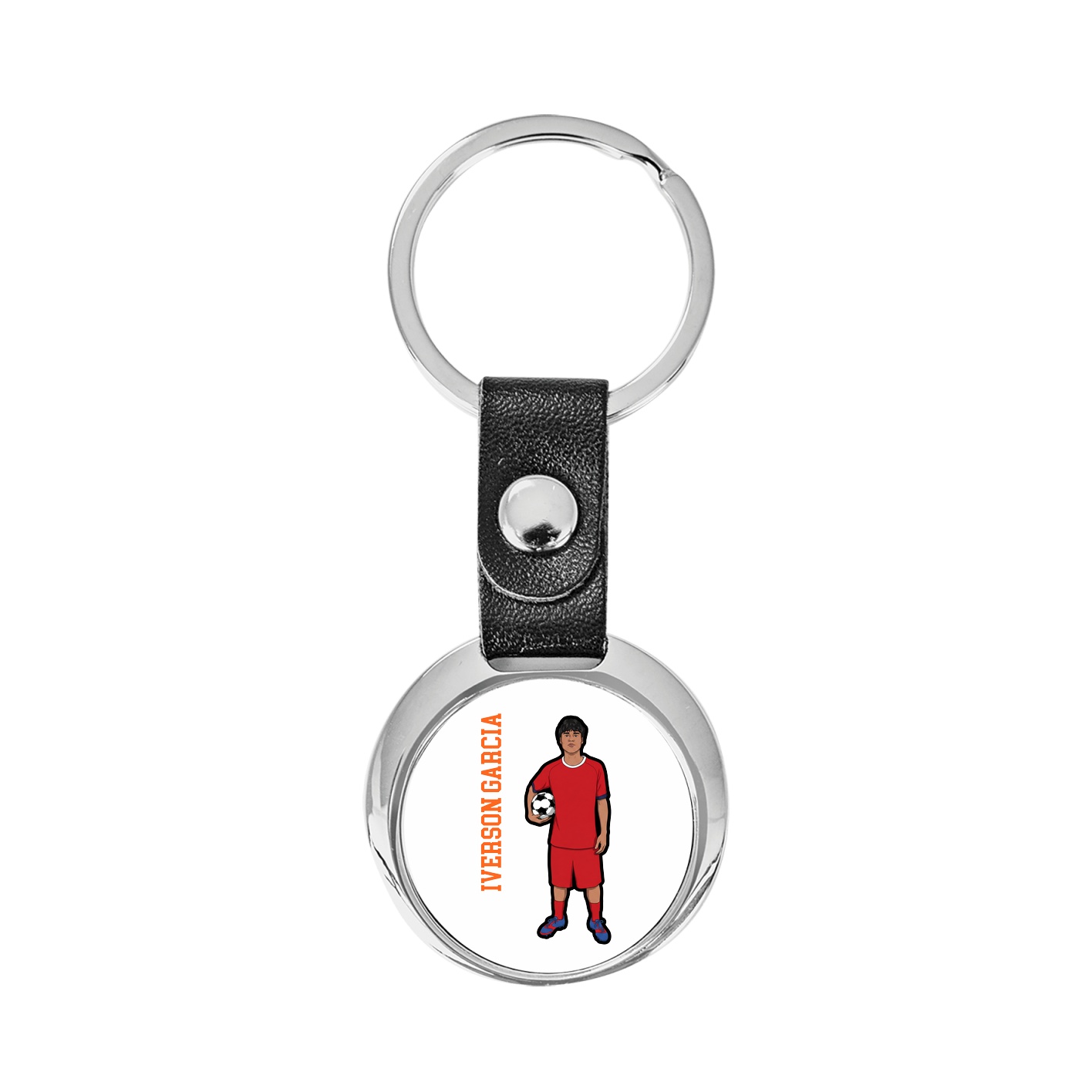 Key Chain — Name Vertical in Classic
