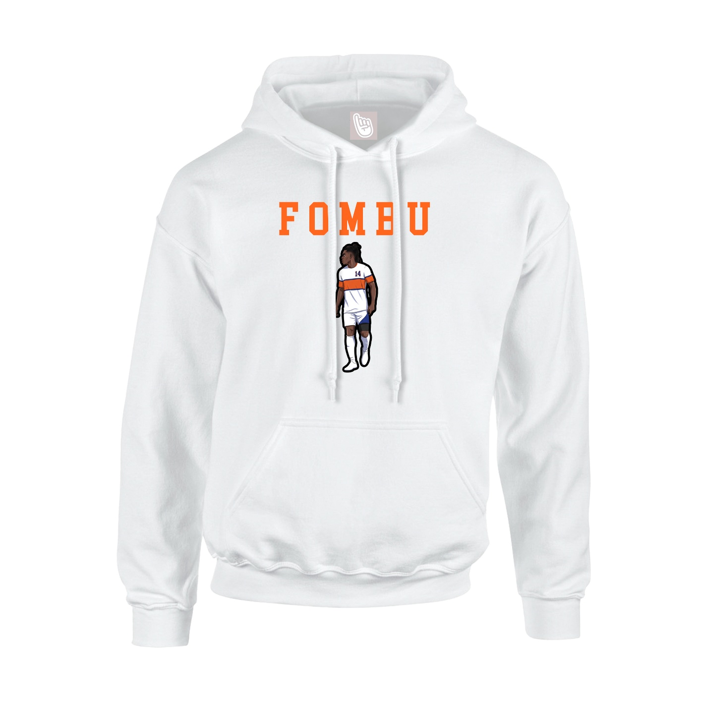 Hoodie — Shirsey in White
