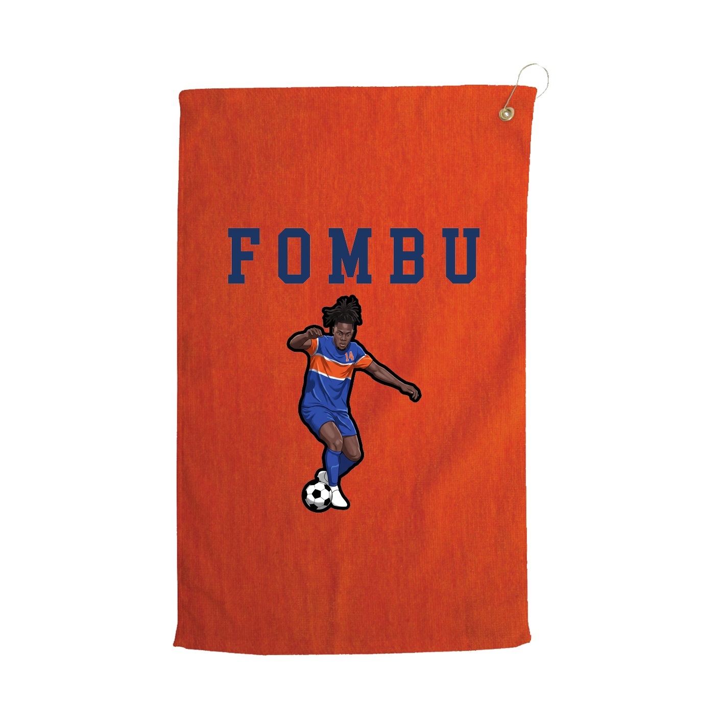Golf Towel — Shirsey in Orange