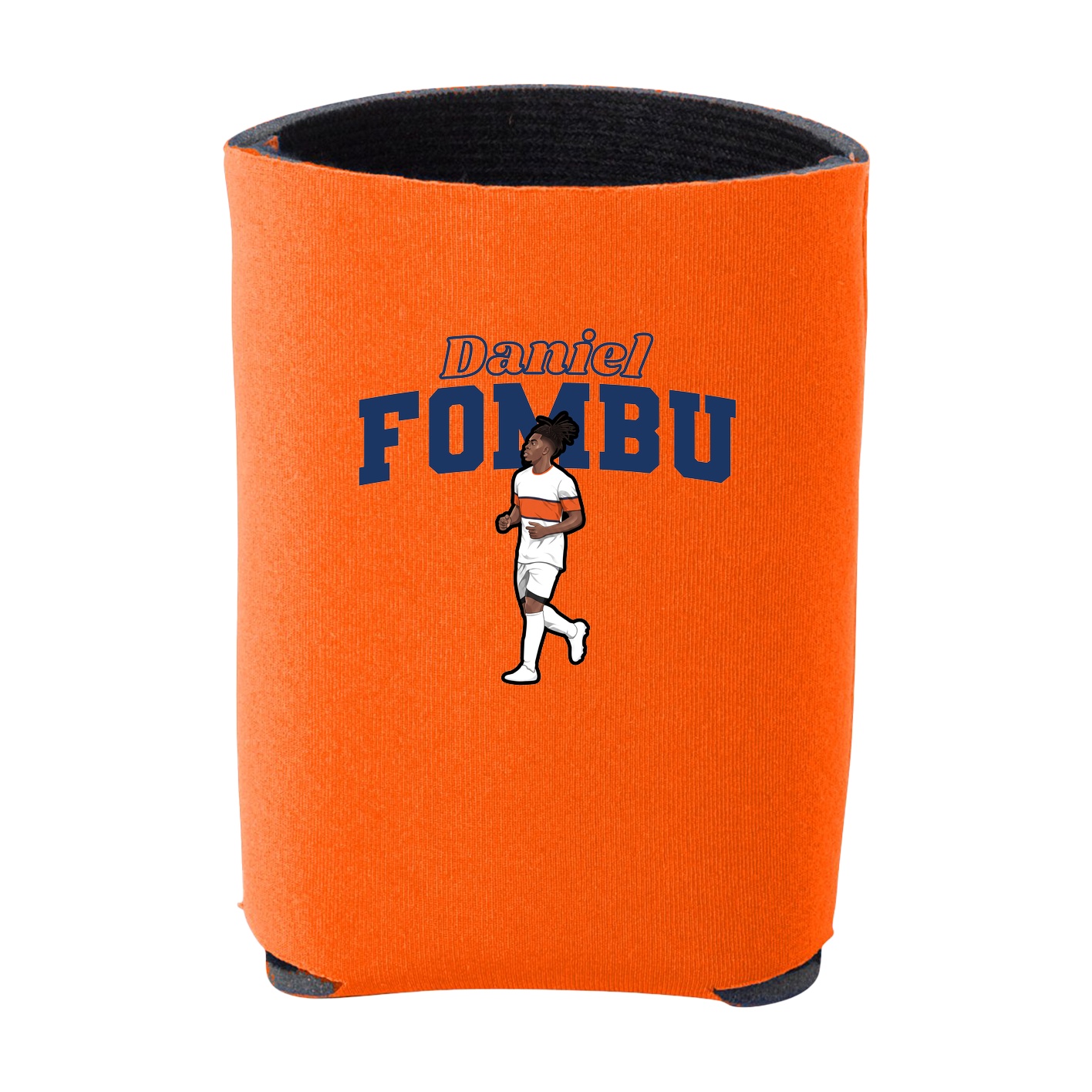 Can Holder — Name Arch in Orange
