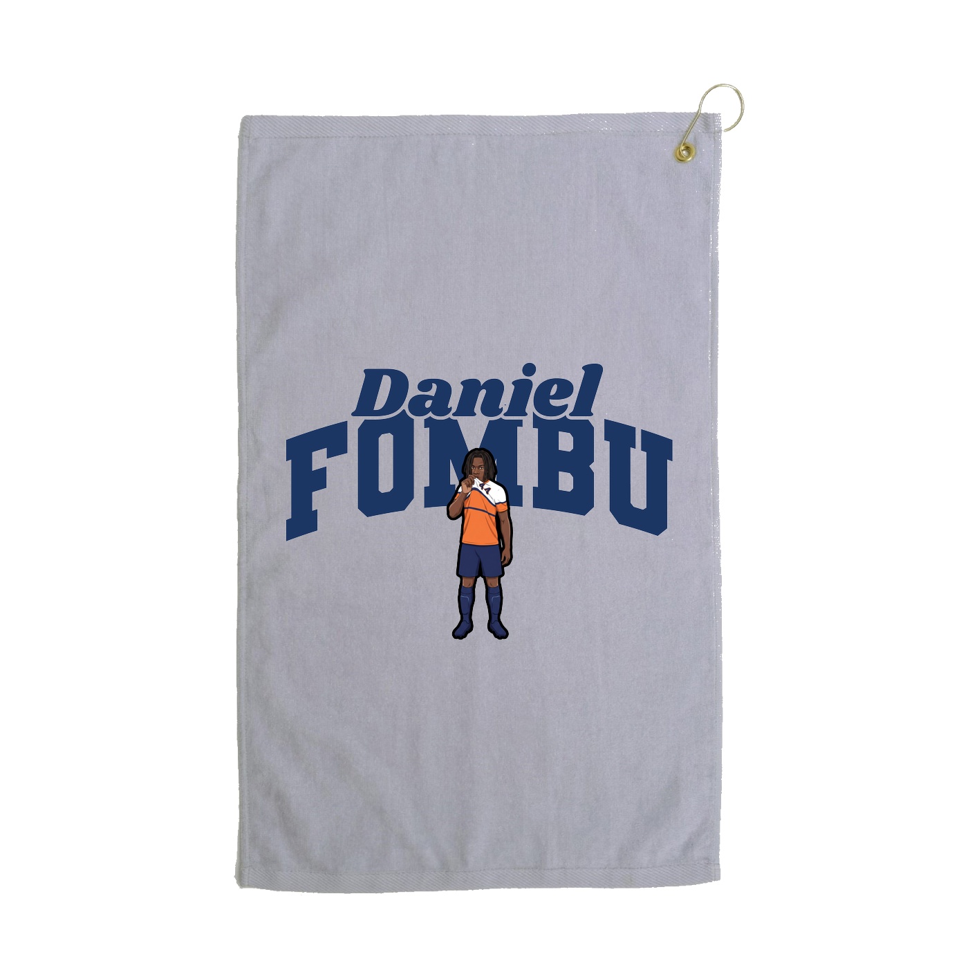 Golf Towel — Signature Arch in Grey