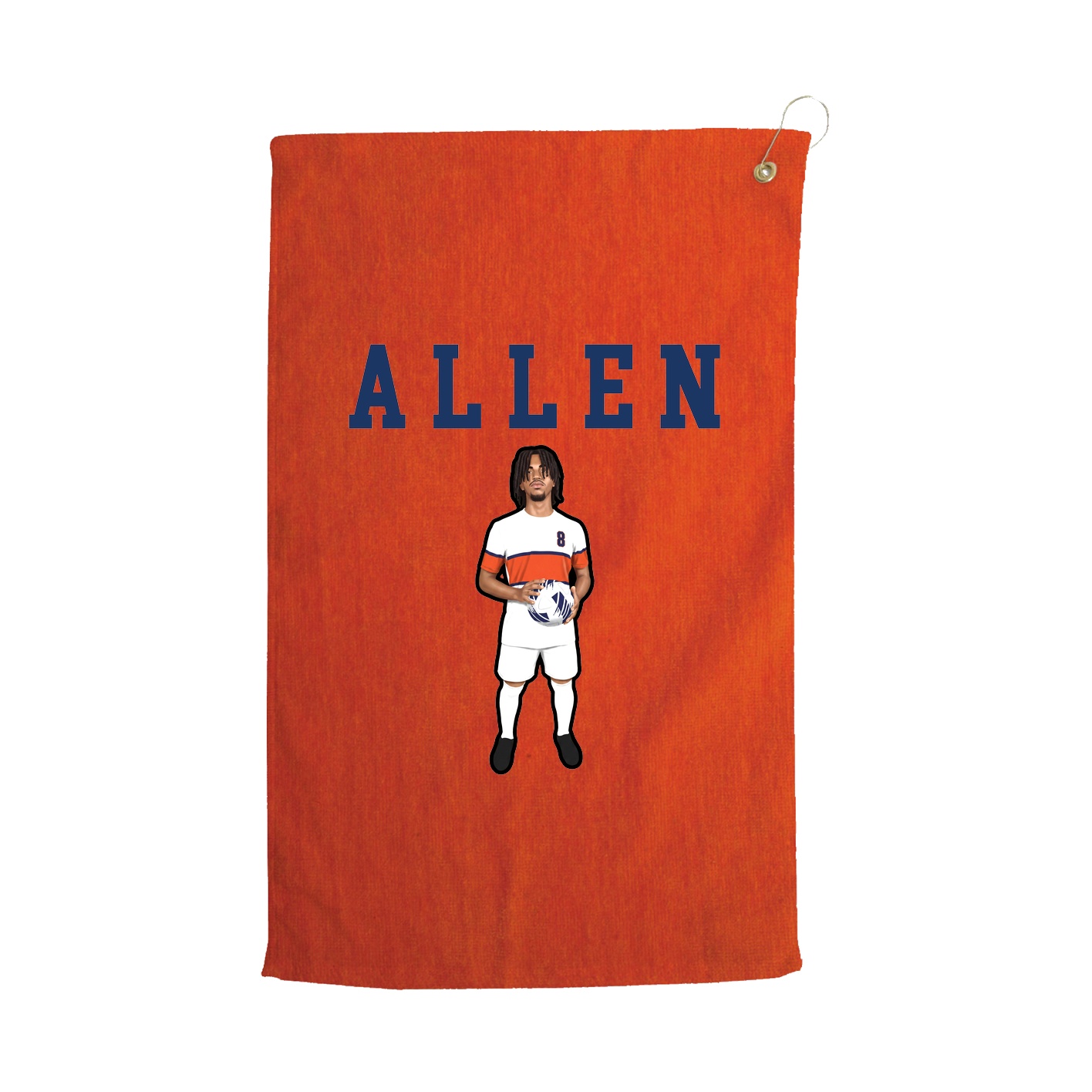 Golf Towel — Shirsey in Orange