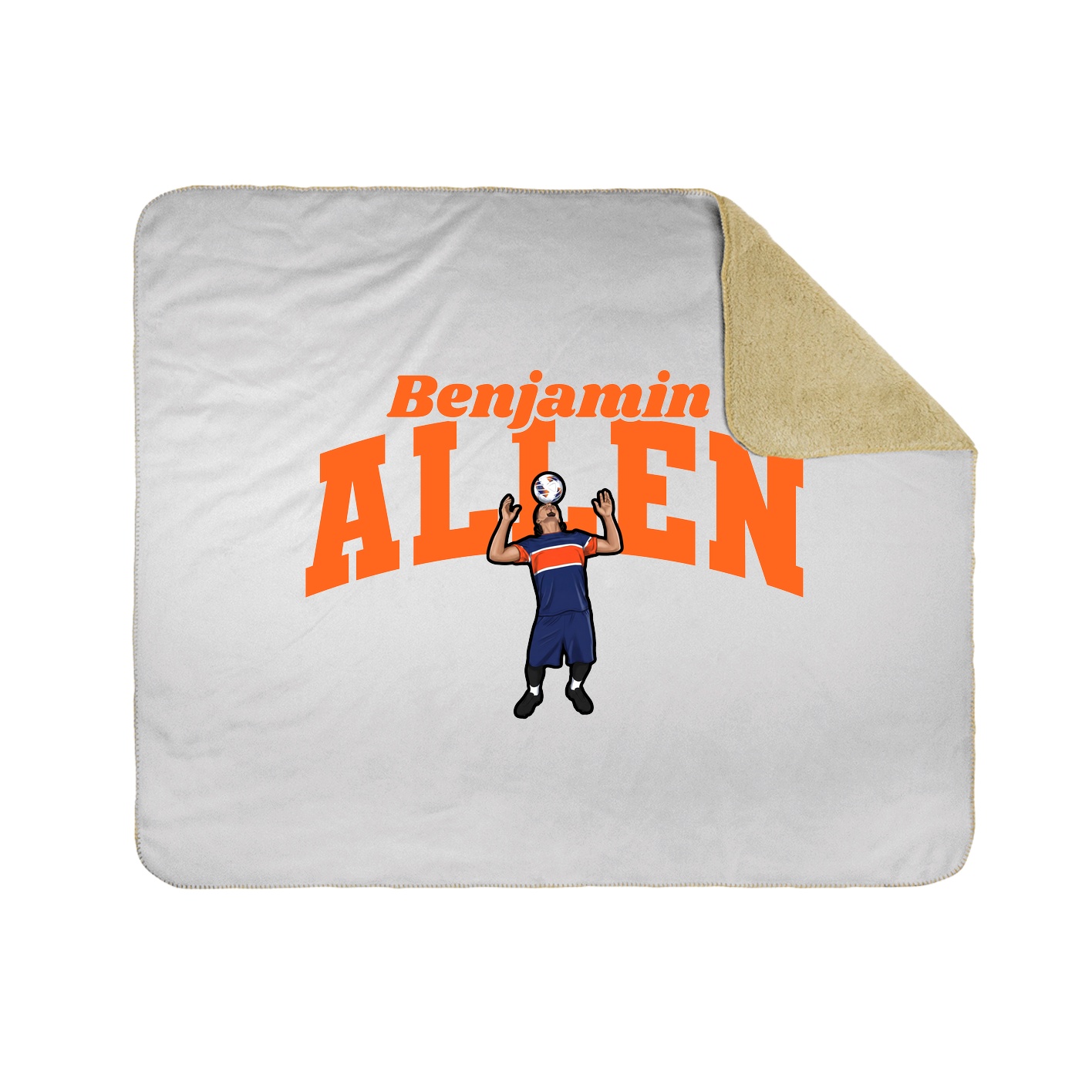Throw Blanket — Signature Arch in White