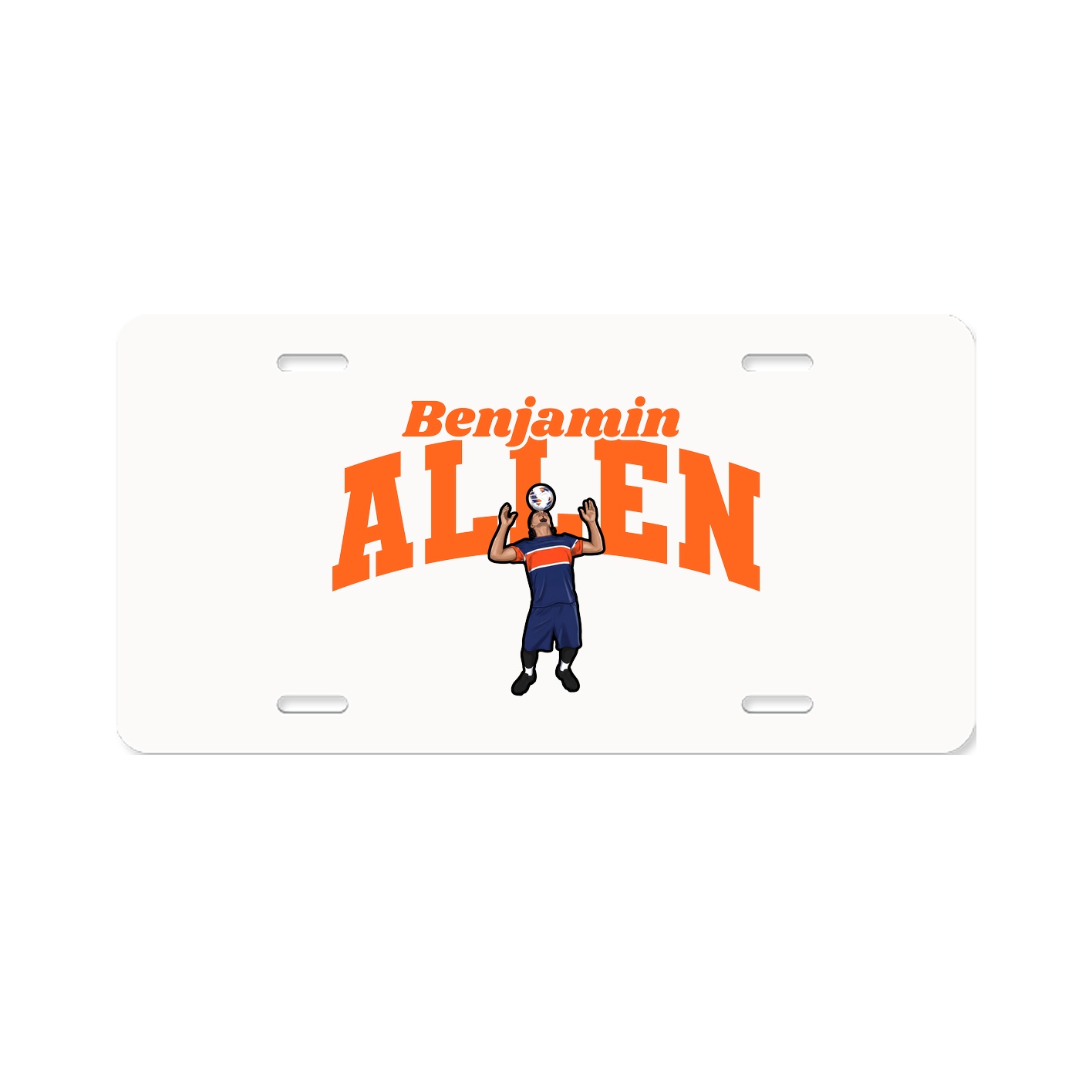 License Plate — Signature Arch in Classic