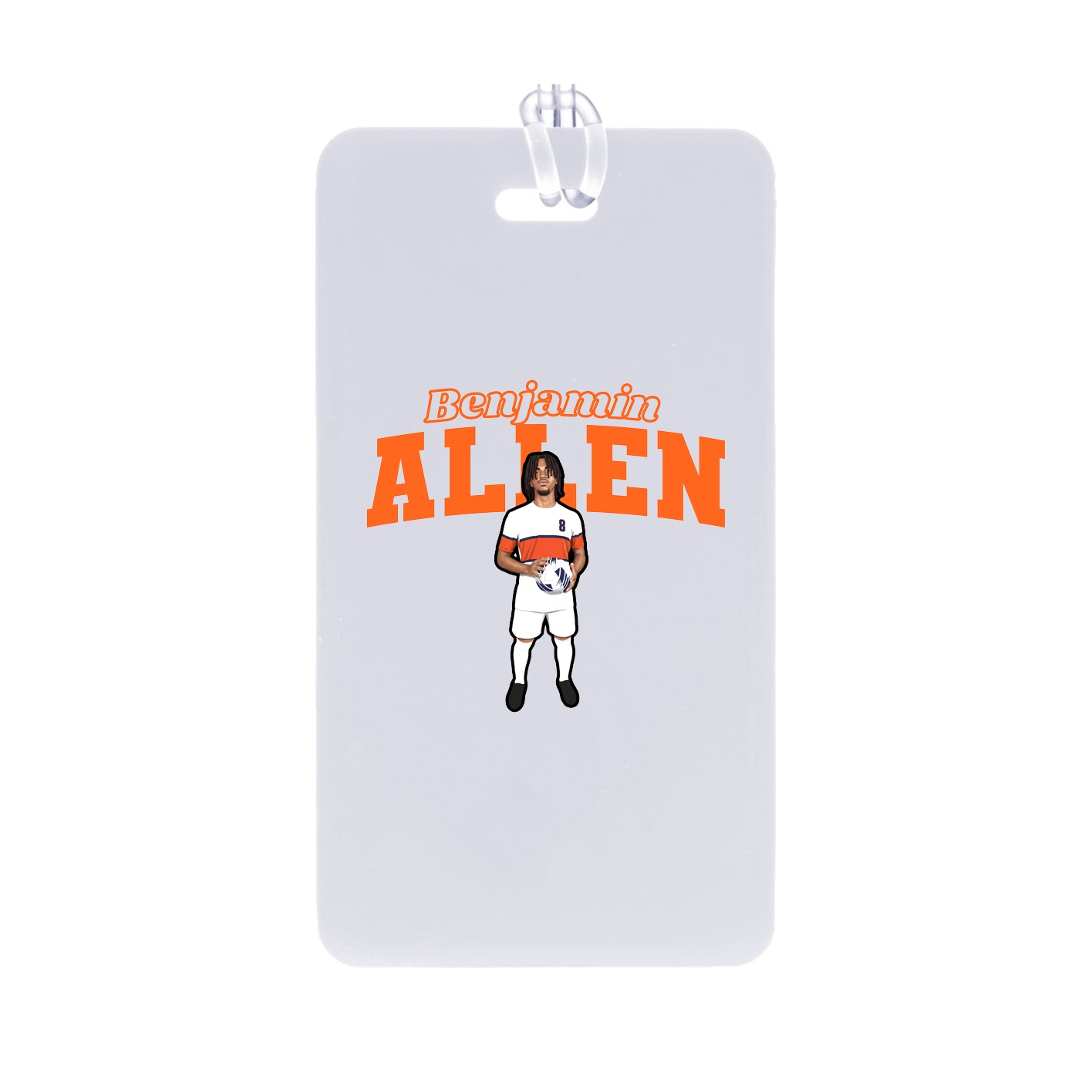 Bag Tag — Name Arch in Classic