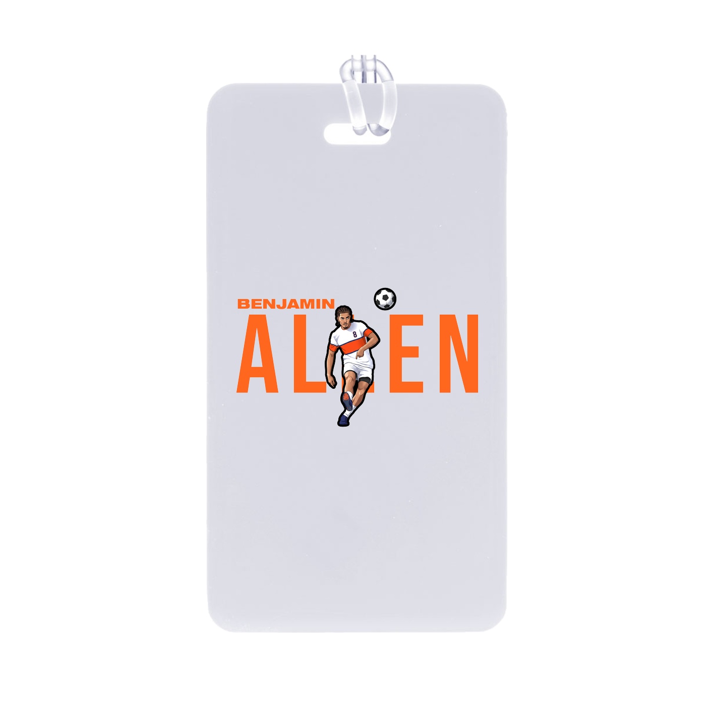 Bag Tag — Player Name in Classic