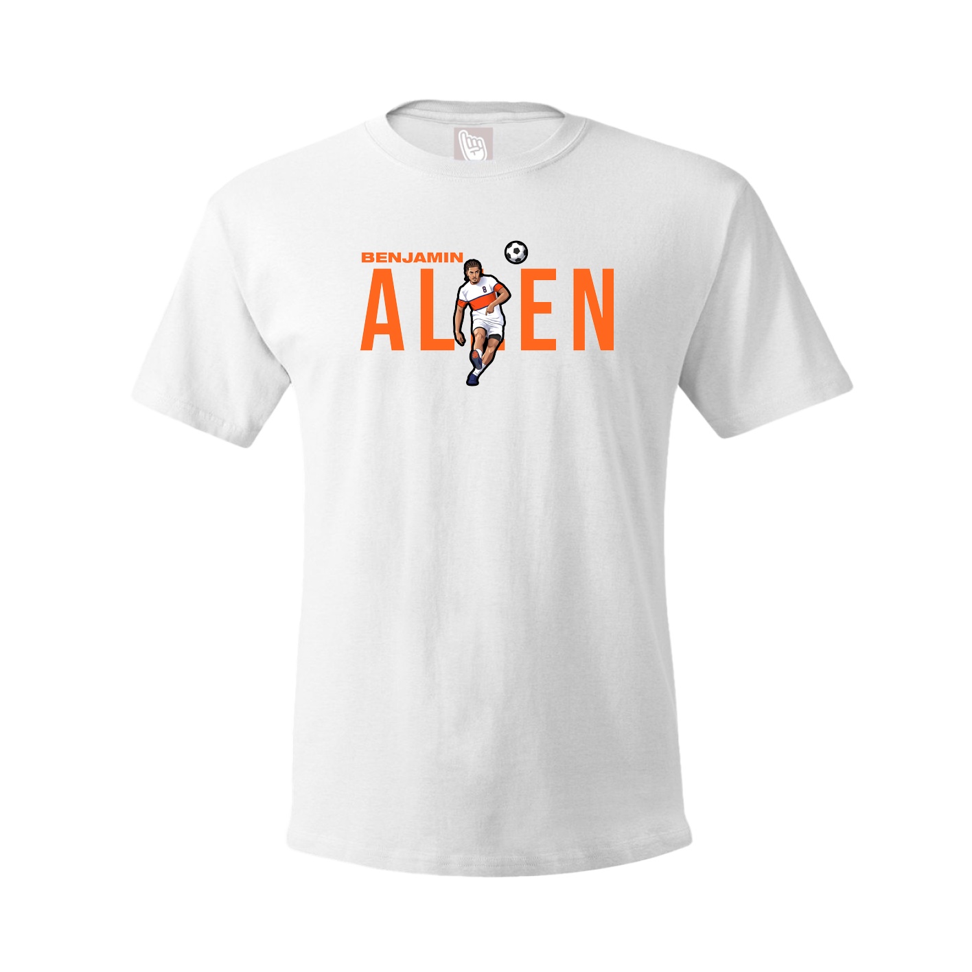 Youth Tee — Player Name in White