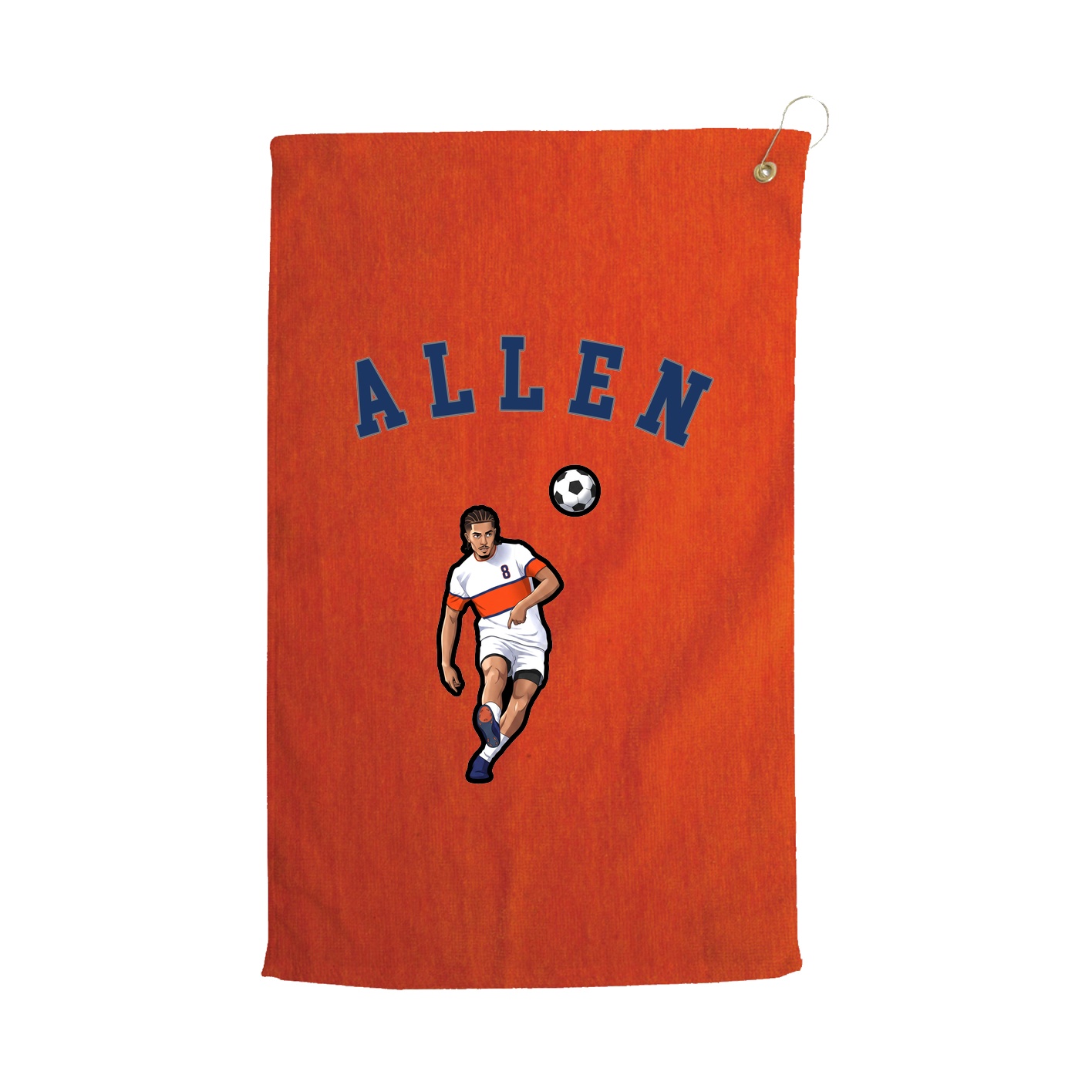 Golf Towel — Shirsey Arch in Orange