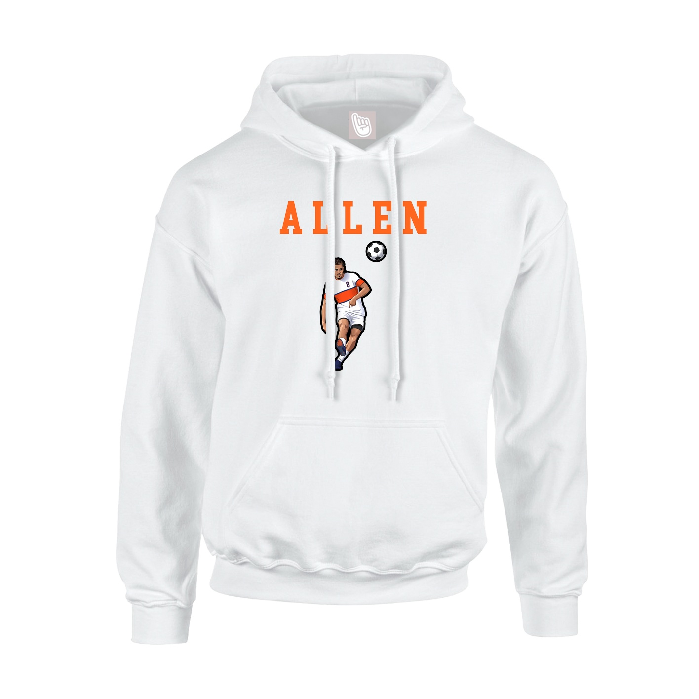Youth Hoodie — Shirsey in White