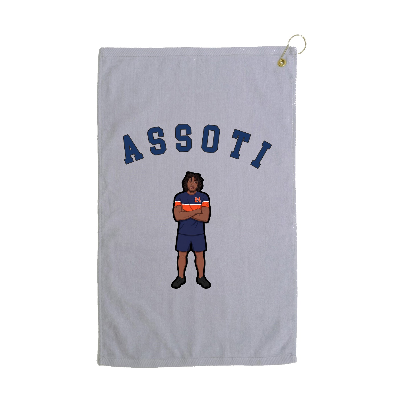 Golf Towel — Shirsey Arch in Grey