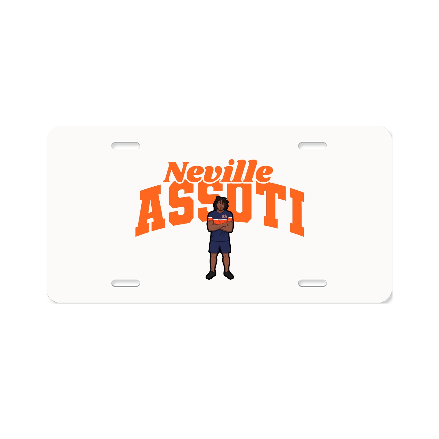 License Plate — Signature Arch in Classic