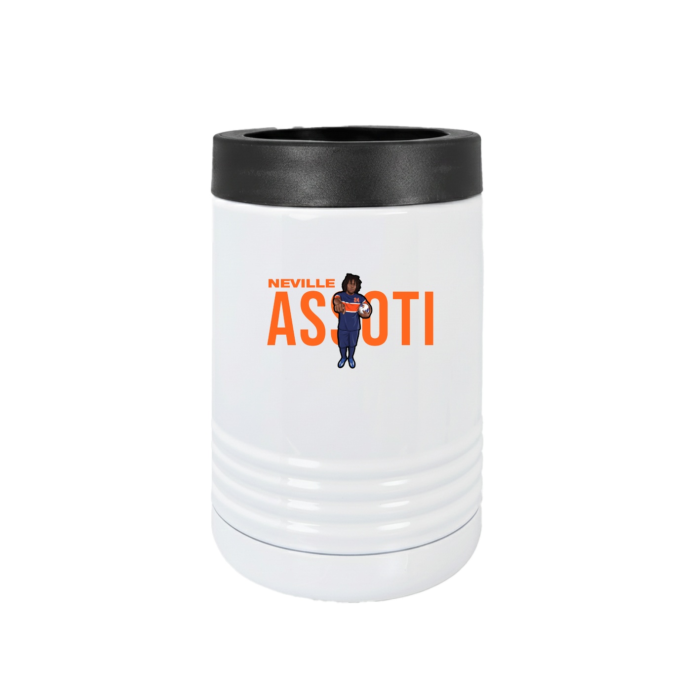Beverage Holder — Player Name in White