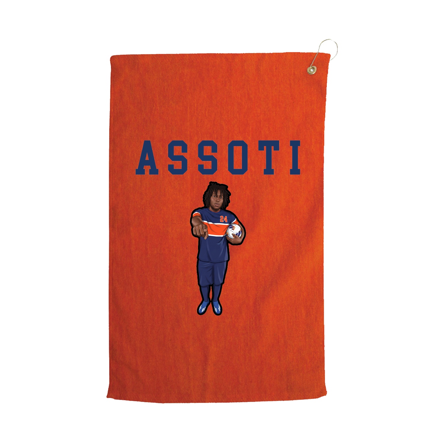 Golf Towel — Shirsey in Orange