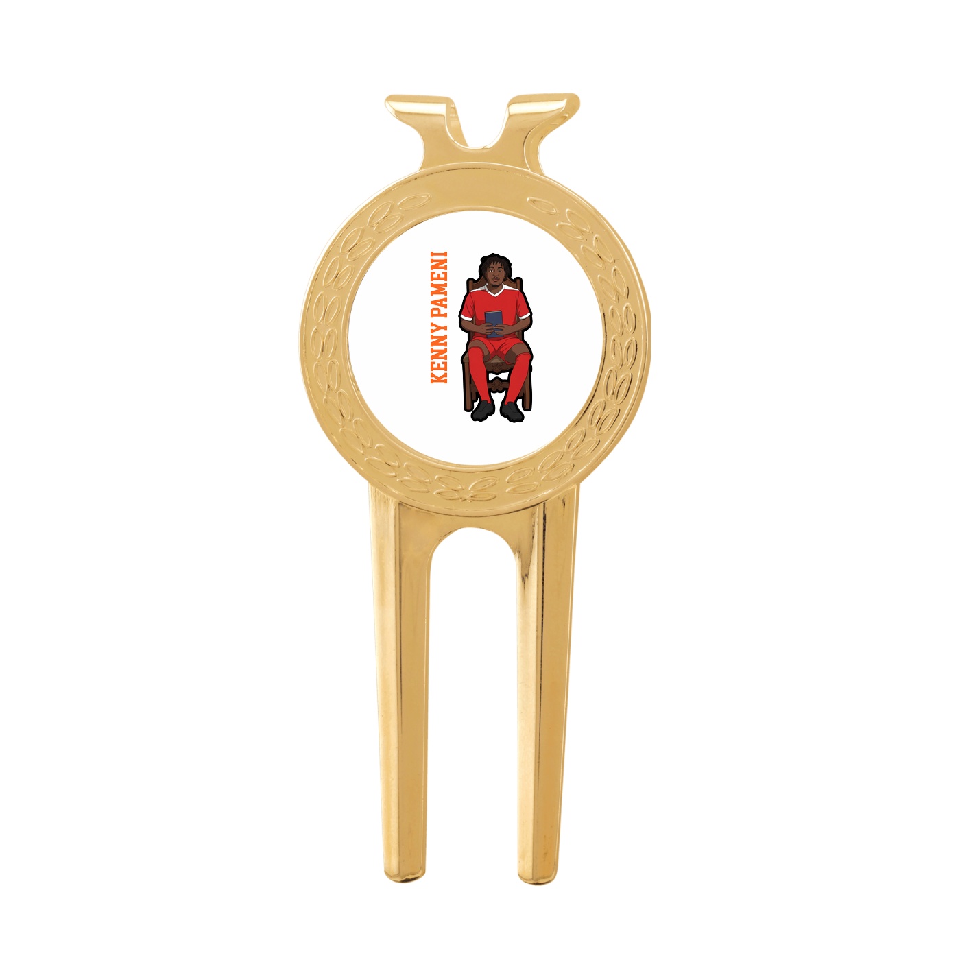 Divot Tool with Ball Marker — Name Vertical in Classic
