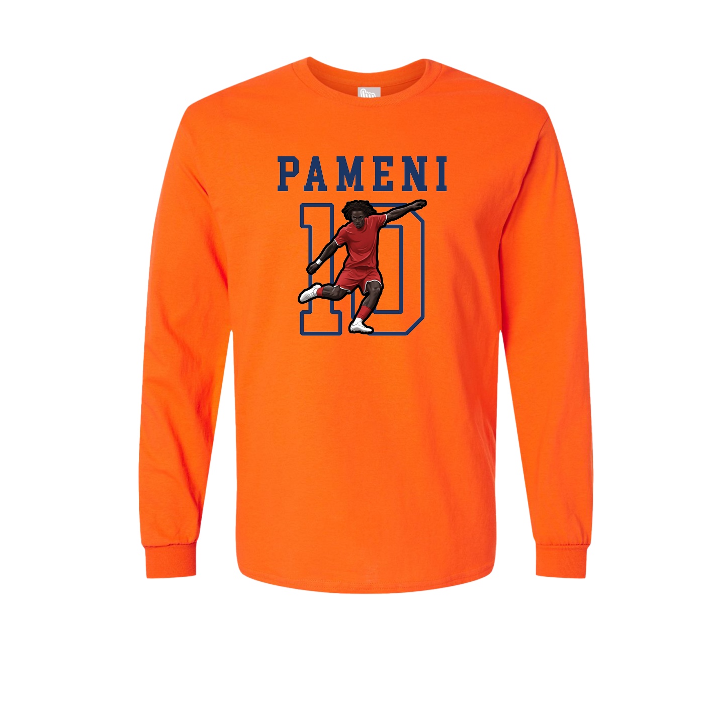 Long Sleeve Tee — Shirsey in Orange