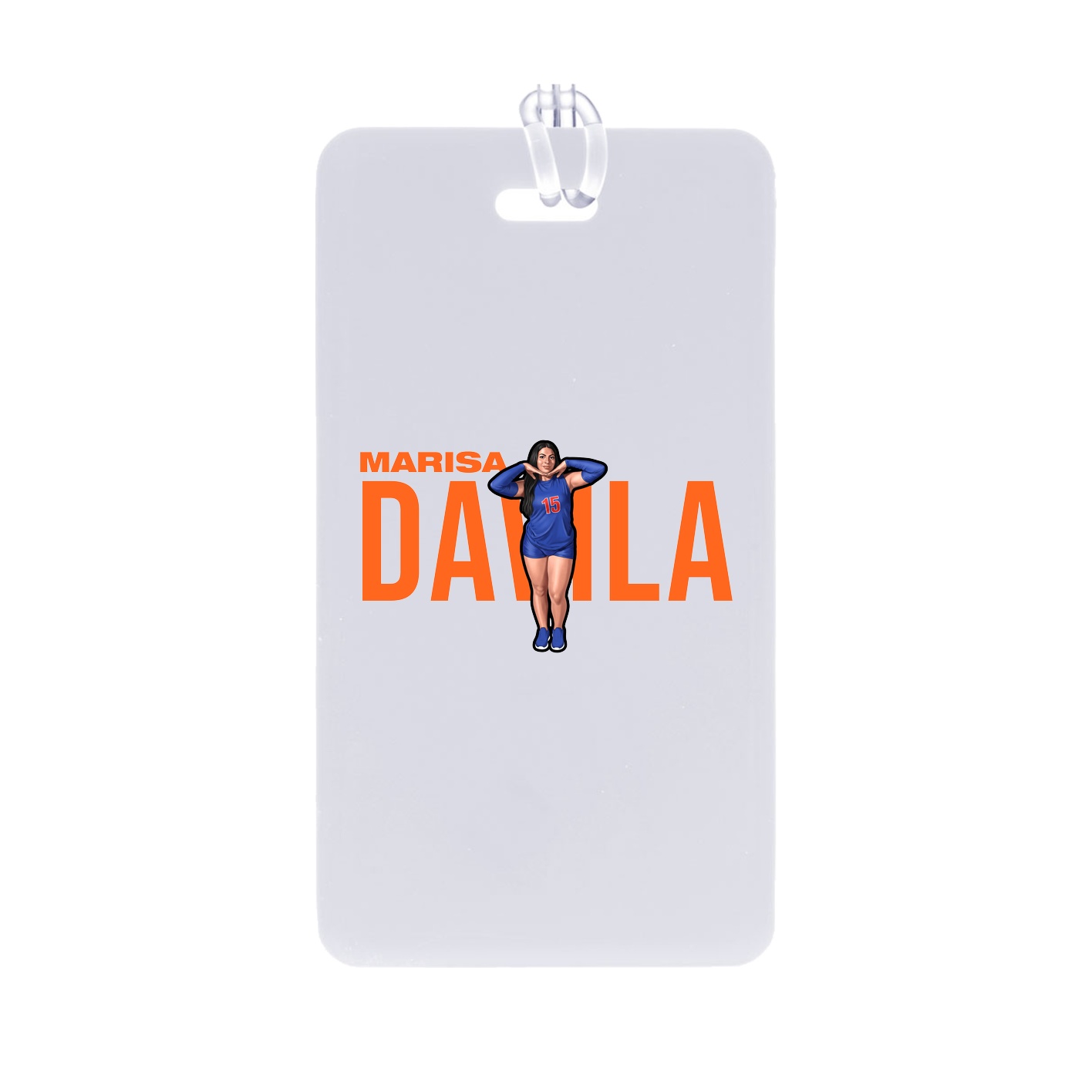 Bag Tag — Player Name in Classic