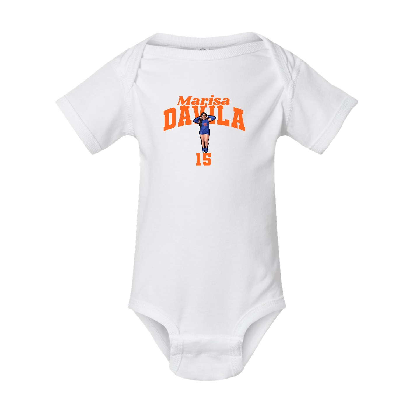 Baby Onesie — Signature Arch in White