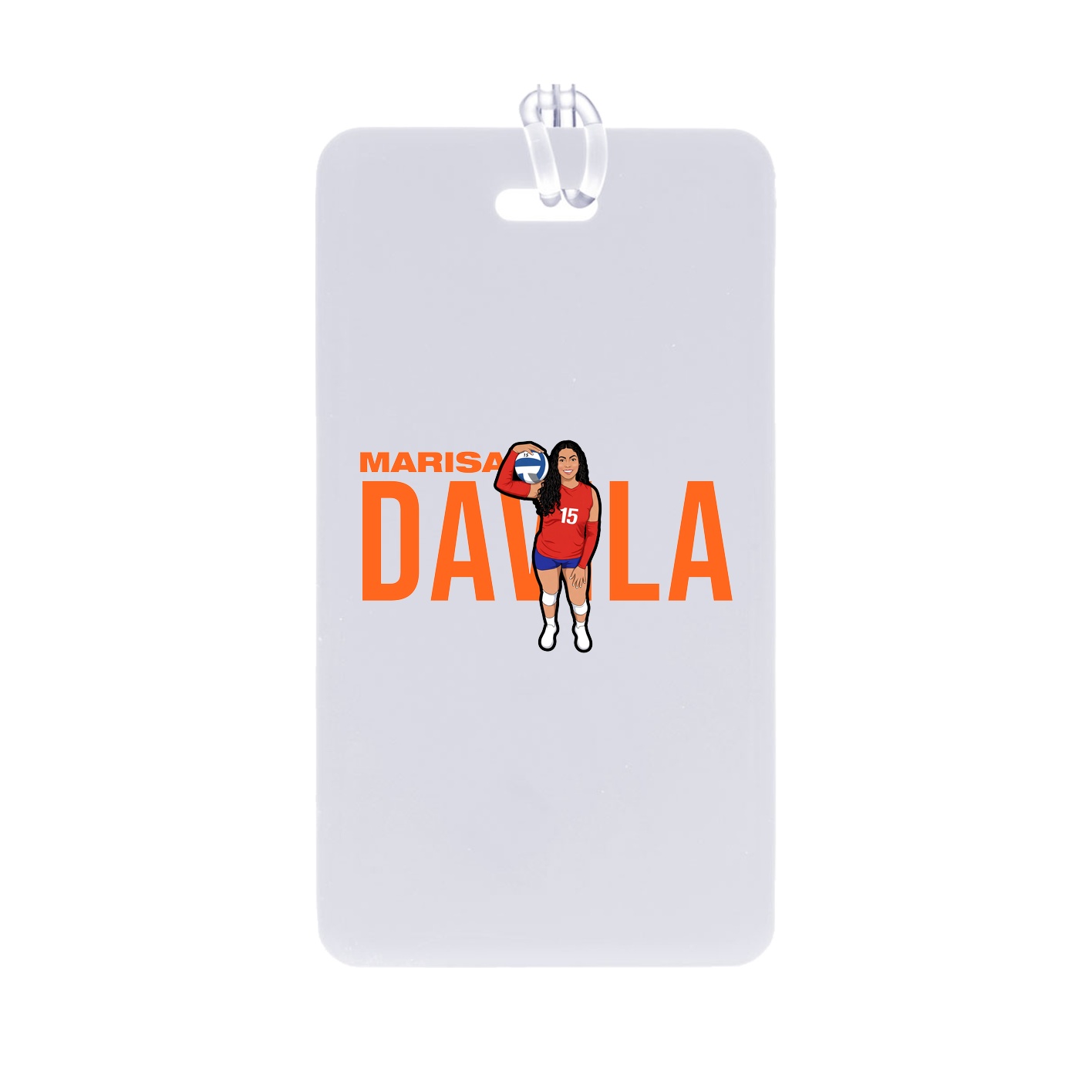 Bag Tag — Player Name in Classic