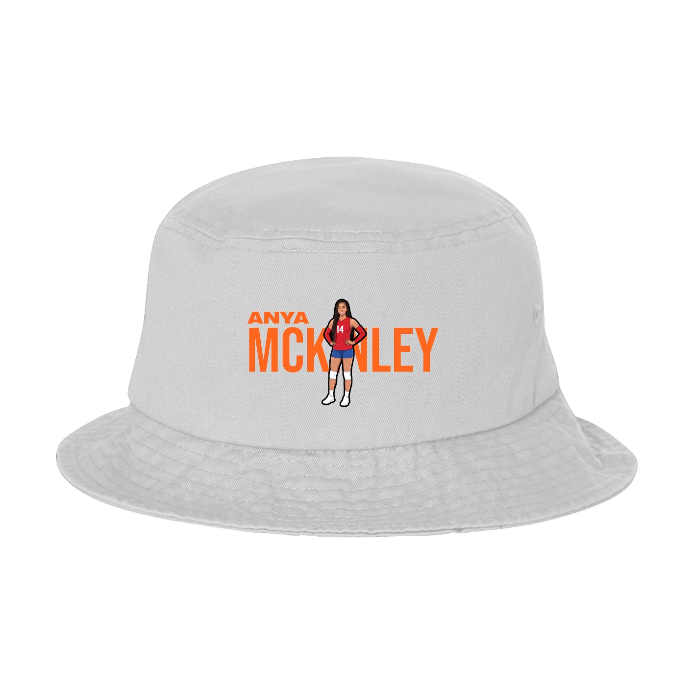 Bucket Cap — Player Name in White